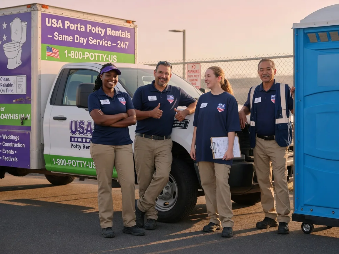 Porta Potty Rental company in Westwood, CA